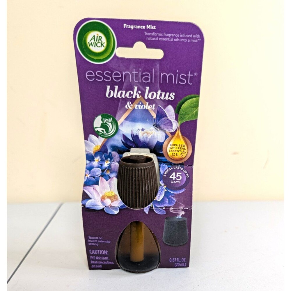 Air Wick Essential Mist Refill Black Lotus & Violet 0.67 fl oz